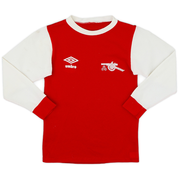 1978-81 Arsenal Home L/S Shirt - 6/10 - (S.Boys)