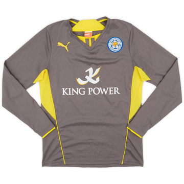 2013-14 Leicester Away L/S Shirt - 6/10 - (M)