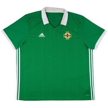 2018-19 Northern Ireland Home Shirt - 7/10 - (XXL)