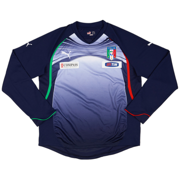 2010-11 Italy Puma Training L/S Shirt - 9/10 - (L)