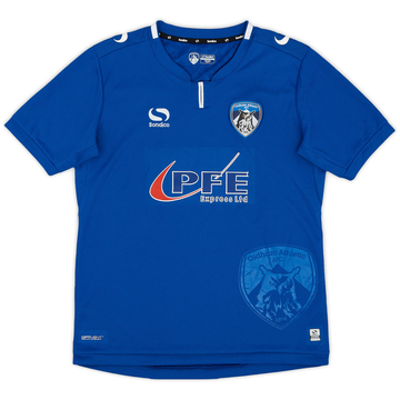 2017-18 Oldham Home Shirt - 9/10 - (L.Boys)