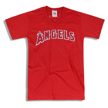 2000s LA Angels #8 Majestic Graphic Tee M