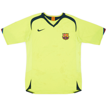 2005-06 Barcelona Away Shirt - 5/10 - (XL.Boys)