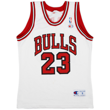 1991-98 Chicago Bulls Jordan #23 Champion Home Jersey - 8/10 - (S)