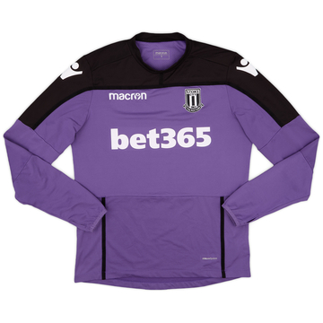 2016-17 Stoke City Macron Drill Top - 6/10 - (S)