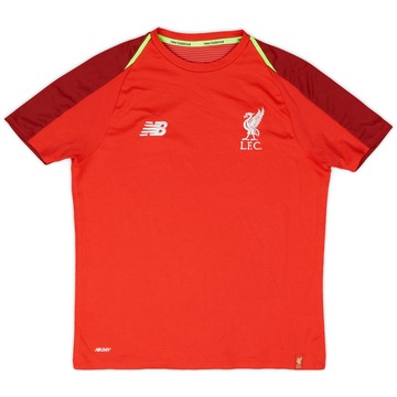 2018-19 Liverpool New Balance Training Shirt - 8/10 - (XL.Boys)