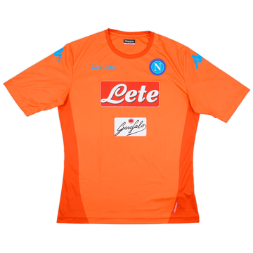 2016-17 Napoli GK S/S Shirt - 9/10 - (3XL)