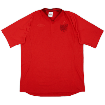 2010-11 England Special Edition Tonal Polo Shirt - 8/10 - (L)