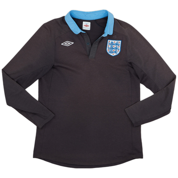 2011-12 England Away L/S Shirt - 5/10 - (M)