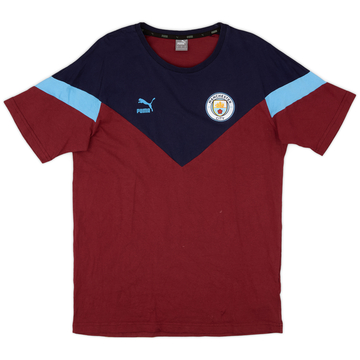 2019-20 Manchester City Puma Cotton Tee - 8/10 - (M)