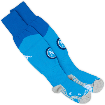 2017-18 Napoli Home Socks (EU 27-30)