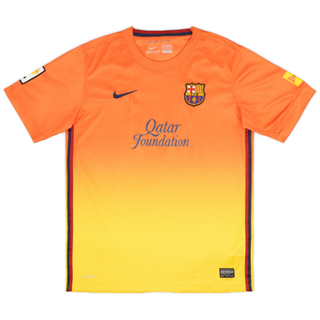 2012-13 Barcelona Away Shirt - 8/10 - (XL.Boys)
