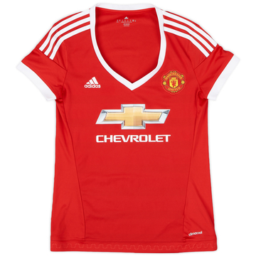 2015-16 Manchester United Home Shirt - 9/10 - (Women's S)