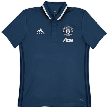 2016-17 Manchester United adidas Polo Shirt - 7/10 - (M)