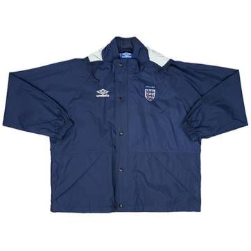 2000-02 England Umbro Hooded Rain Jacket - 8/10 - (S)