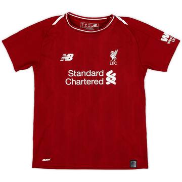 2018-19 Liverpool Home Shirt - 6/10 - (S.Boys)