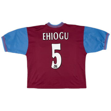 1997-98 Aston Villa Home Shirt Ehiogu #5 - 8/10 - (XS)