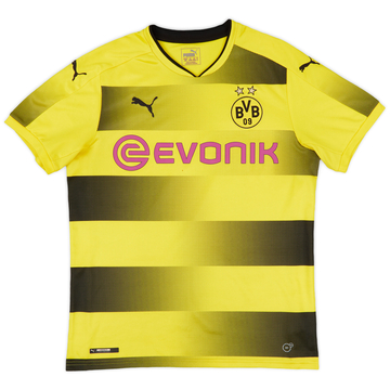 2017-18 Borussia Dortmund Home Shirt - 5/10 - (M)