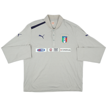 2011-12 Italy Puma Polo L/S Shirt - 8/10 - (XL)