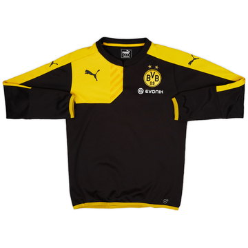 2015-16 Borussia Dortmund Puma Sweat Top - 8/10 - (S)