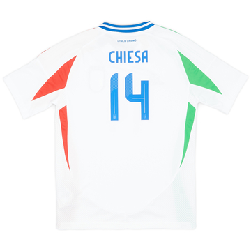 2024-25 Italy Away Shirt Chiesa #14 (KIDS)