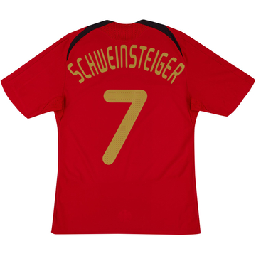 2008-09 Alemania Visitante Camiseta Schweinsteiger #7 - 8/10 - (S)