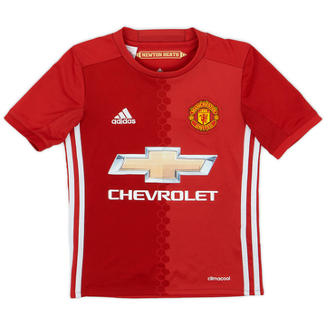 2016-17 Manchester United Home Shirt - 8/10 - (S.Boys)