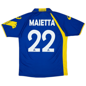 2011-12 Hellas Verona Home Shirt Maietta #22 - 8/10 - (XL)