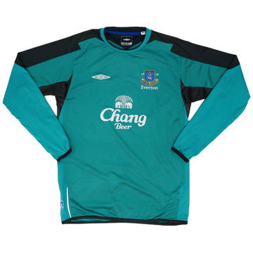 2005-06 Everton GK Shirt - 7/10 - (XL.Boys)