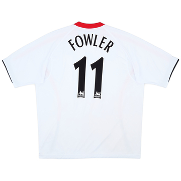 2005-06 Liverpool Away Shirt Fowler #11 - 9/10 - (XL)