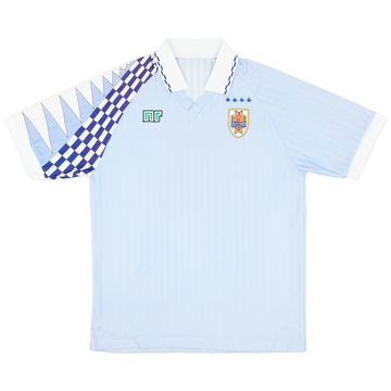 1992-95 Uruguay Home Shirt - 7/10 - (L)