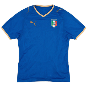 2007-08 Italy Home Shirt - 4/10 - (S)