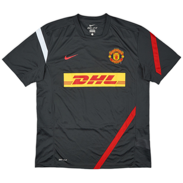 2012-13 Manchester United Nike Training Shirt - 9/10 - (L)