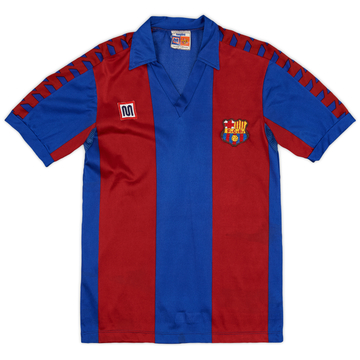 1984-89 Barcelona Home Shirt - 8/10 - (S)