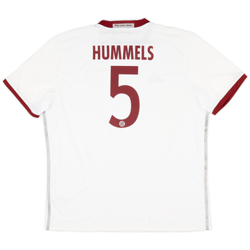 2016-17 Bayern Múnich Tercera Camiseta Hummels #5 (XL)