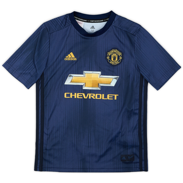 2018-19 Manchester United Third Shirt - 9/10 - (M.Boys)