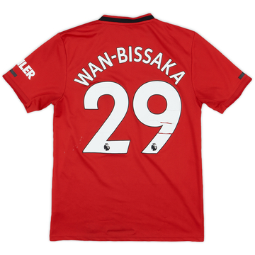 2019-20 Manchester United Home Shirt Wan-Bissaka #29 - 4/10 - (S)
