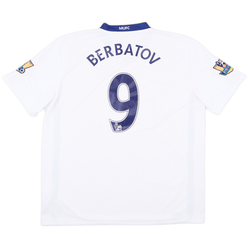2008-10 Manchester United Away Shirt Berbatov #9 - 5/10 - (XL)