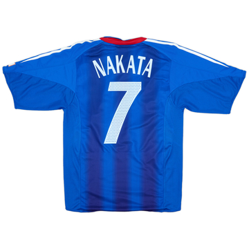 2004-06 Japan Player Issue Home Shirt Nakata #7 - 6/10 - (M)