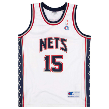 2004-09 New Jersey Nets Carter #15 Champion Jersey (Home) XS