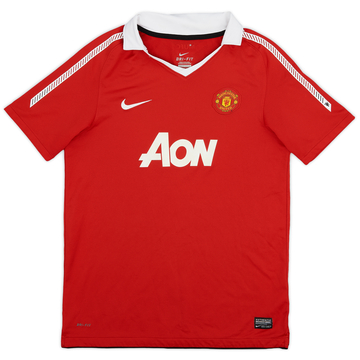 2010-11 Manchester United Home Shirt - 8/10 - (XL.Boys)
