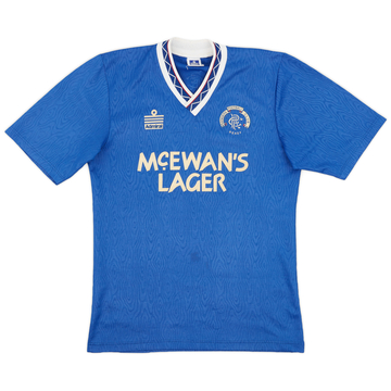 1990-92 Rangers Home Shirt - 5/10 - (S)