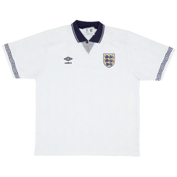 1990-92 England Home Shirt - 9/10 - (L)