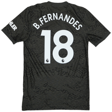 2020-21 Manchester United Away Shirt B.Fernandes #18 - 9/10 - (S)