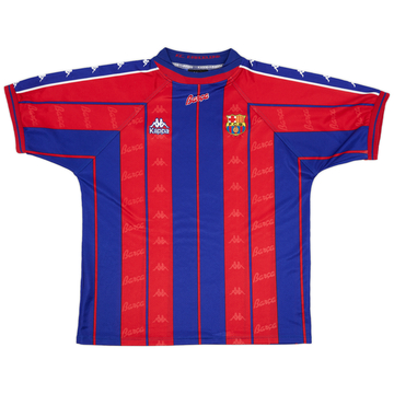 1997-98 Barcelona Home Shirt - 8/10 - (XL)