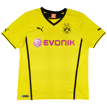 2013-14 Borussia Dortmund Home Shirt - 5/10 - (XL)