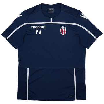 2019-20 Bologna Macron Staff Issue Training Shirt - 8/10 - (L)