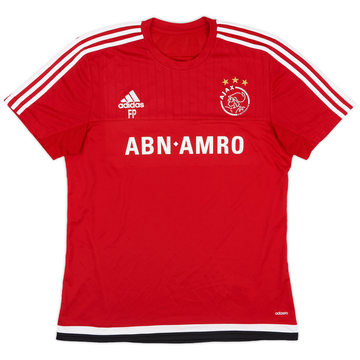 2015-16 Ajax Staff Issue adizero Training Shirt 'FP' - 9/10 - (L)