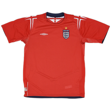 2004-06 England Away Shirt - 9/10 - (XL.Boys)