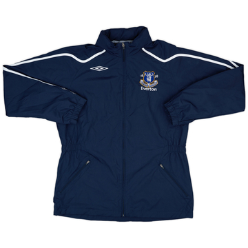 2008-09 Everton Umbro Hooded Rain Jacket - 7/10 - (L)